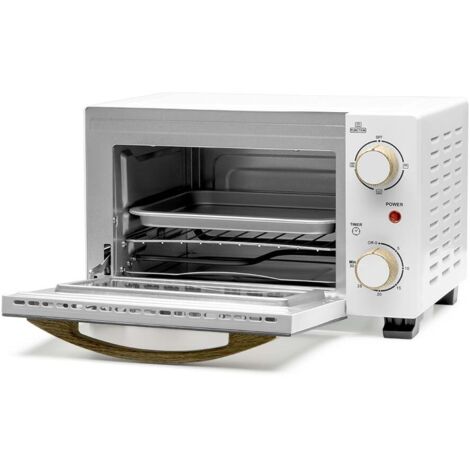 Horno Electrico Orbegozo HO 990, Capacidad 10 litros, 800 W, Blanco