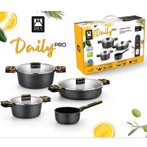BATERIA BRA A519900 DAILY PRO (CACEROLA 20-24, OLLA 28, CAZO 16)