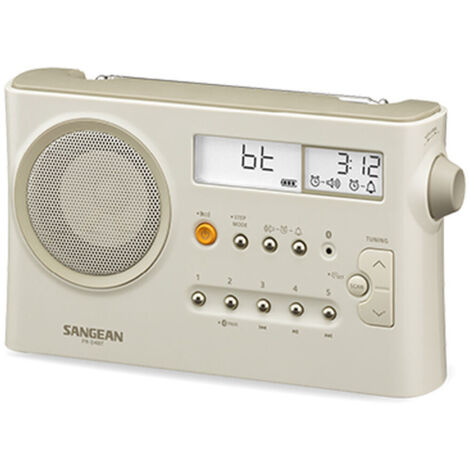 Sangean PR-D4 BT Am/FM/Radio de Sintonización Digital con Bluetooth, Relój, Alarma (1/3)