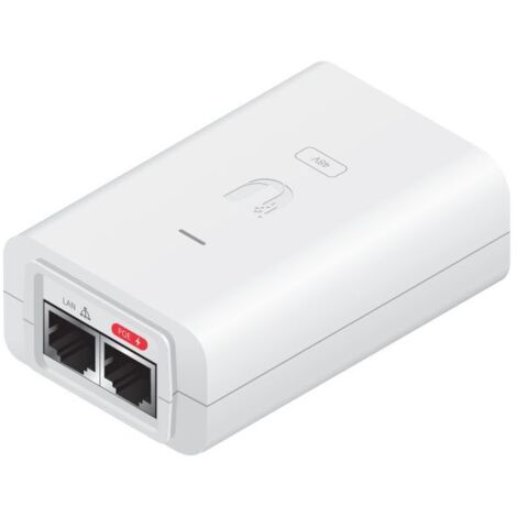 INYECTOR POE UBIQUITI POE-48-24W-WH ISP POE INJECTORS 48V 24W 0,5A 10/100 WHITE (1/2)