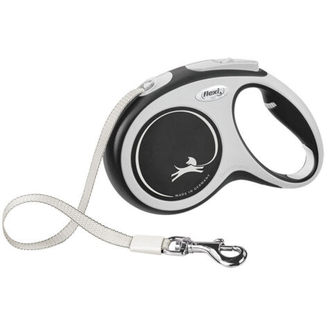 Correa para Perro Flexi NEW COMFORT 5 m Negro Talla L