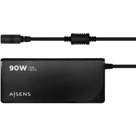 Cargador para Portátil Aisens ASLC-90WAUTO-BK Universal (1/4)