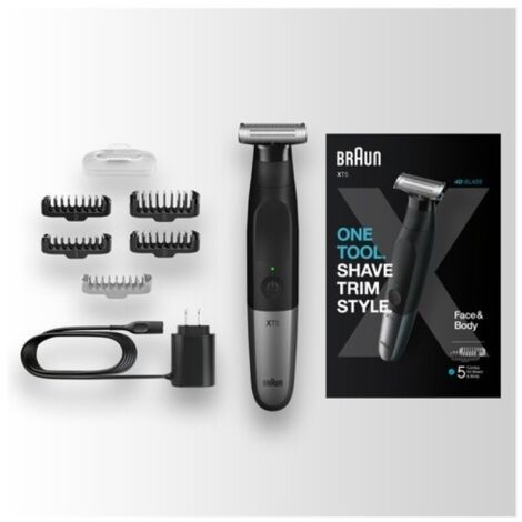 Barbero 4 pasos (1, 2, 3 y 5 mm) 1mm BRAUN XT 5100 Negro