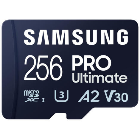 Micro SD PRO Ultimate 256GB+SD Adapter
