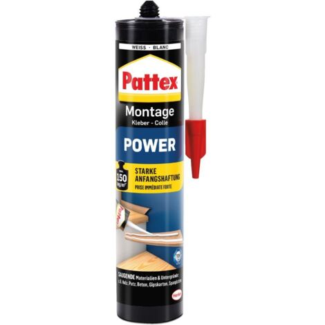Pattex Montage Power adhesivo de montaje blanco 370 g (1/2)
