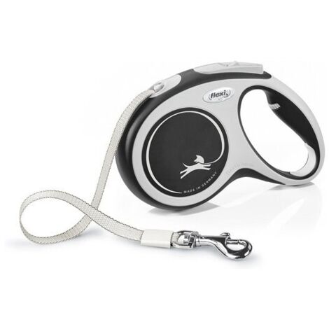 Correa para Perro Flexi NEW COMFORT 8 m Negro Talla L
