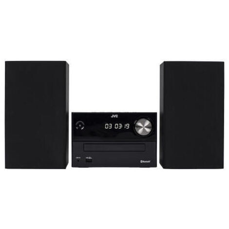 JVC UX-C25DAB sistema de audio para el hogar Microcadena de música para uso doméstico 14 W Negro