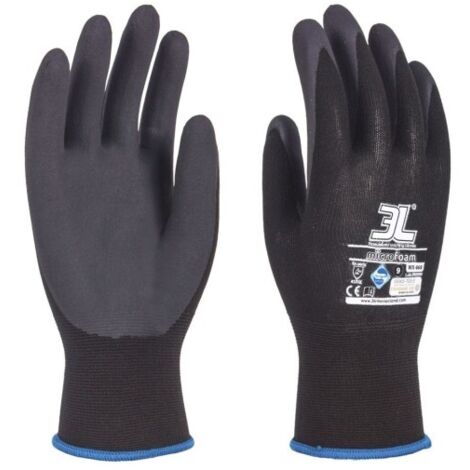 Guante Mecanico S07 3L Nitrilo Foam Ne Microfoam