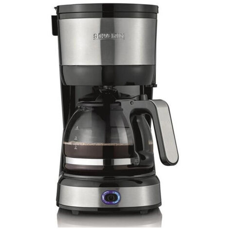 CAFETERA 4-6T NEGRO INOX 750W 0,46L SEVERIN - 4808