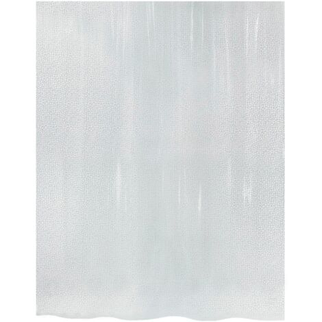 Cortina de ducha PEVA GALET 180x200cm Blanco Spirella