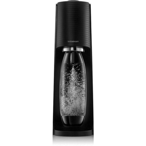 Preparadora de agua con gas SodaStream TERRA negra