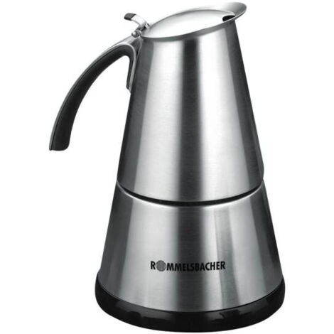 Cafetera Espresso Rommelsbacher Elpresso mini silver black EKO 364 E (EKO 364/E)