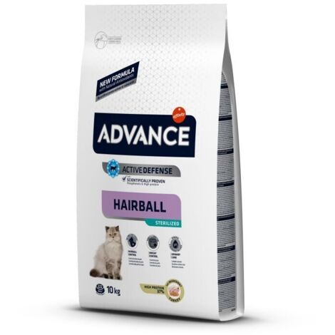 ADVANCE STERILIZED CAT HAIRBALL 10 KG. PVP 39,99Ã (1/2)