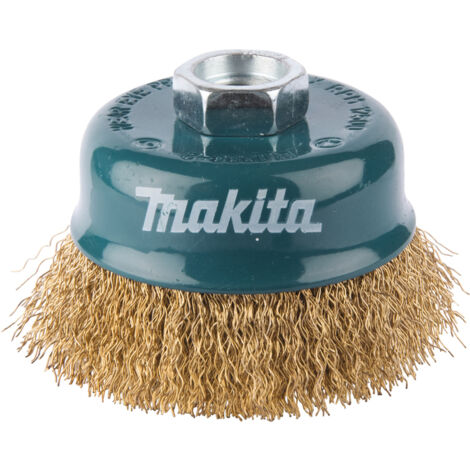 MAKITA D-39768 GRATA CÓNICA ONDULADA DE ACERO LATONADO 75MM