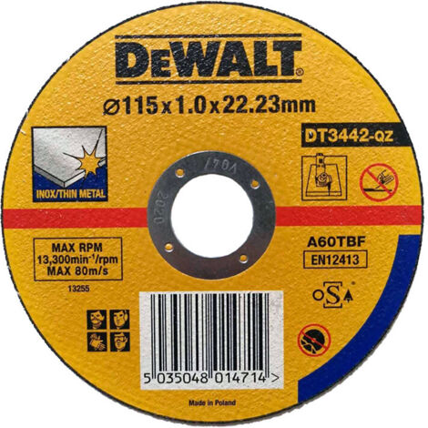 DeWalt DT3442-QZ EXTREME Trennscheibe 115mm