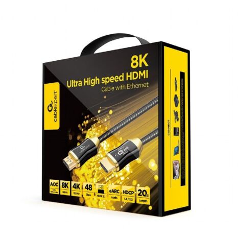 Cable HDMI de ultra alta velocidad Ã³ptico activo (AOC) con Ethernet ''AOC Premium Series'', 5 m (1/2)