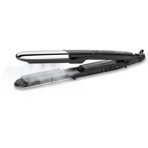 PLANCHA DE PELO BABYLISS ST496E PLACAS DIAMOND CERAMIC, 39x100mm. 230º, FUNCION VAPOR, 5 TEMP (1/5)