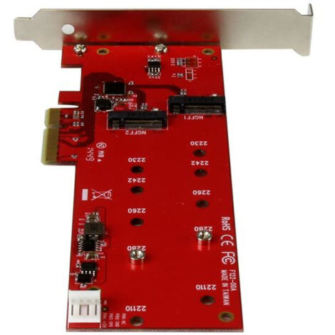 Tarjeta Controladora M.2 PCI Express para 2 SSD (1/3)