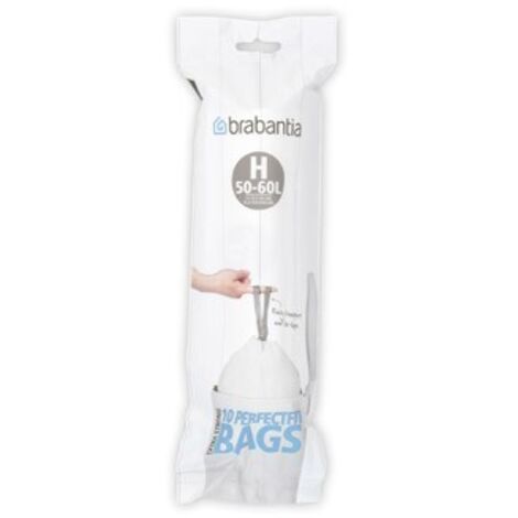 BOLSA BASURA CIERRA FACIL 10 UDS 50 L - 246784