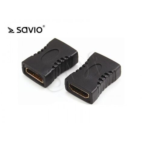 CL-111 cambiador de género para cable HDMI Type A (Standard) Negro (1/2)