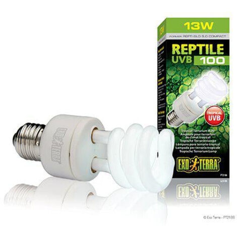 Bombilla de bajo consumo Exo Terra Reptile UVB 100