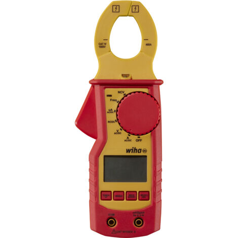 Wiha Pinza amperimétrica hasta 1000 V CA, CAT IV incl. 2 pilas AAA (45219) (1/3)