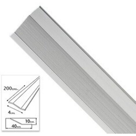 WOLFPACK LINEA PROFESIONAL tapajuntas adhesivo para ceramica metal plata 200,0 cm.
