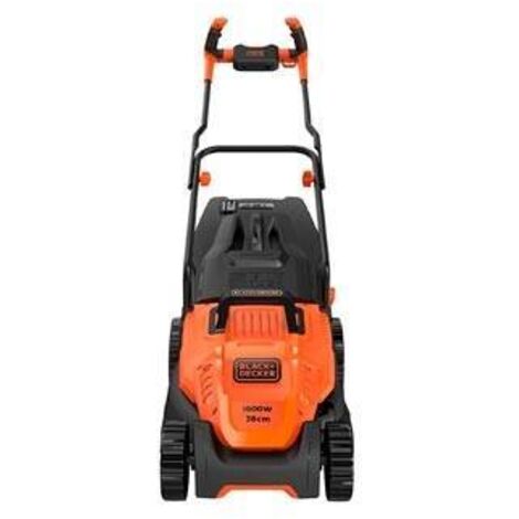 Cortacésped BLACK+DECKER bemw471bh-qs - 1600W 38cm manillar bicicleta