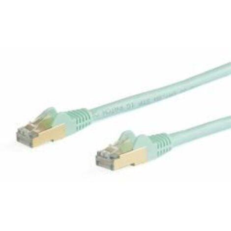 CABLE 7M DE RED CAT6A AQUA STP (1/4)