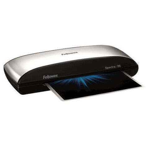 Plastificadora Fellowes Spectra A4/ hasta A4 y 125 Micras/ Negra y Gris (1/3)