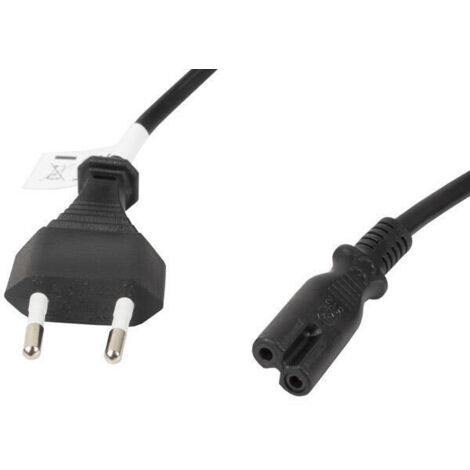 Cable de alimentacion lanberg ocho cee 7/16 a iec320 c7 1.8m (1/4)