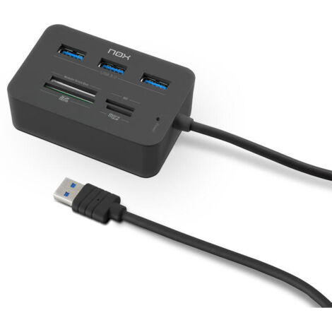 Lector de Tarjetas Externo Nox-Xtreme NXLITERDRONE USB x 3 (1/2)