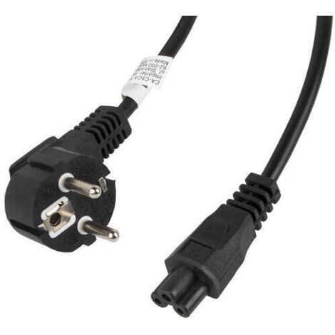 CABLE ALIMENTACION LANBERG VDE CEE 7/7 A IEC 320 C5 3M (1/4)