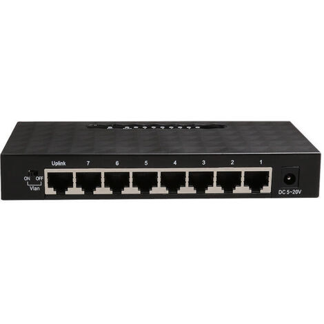 Switch iggual GES8000 Gigabit Ethernet 16 Gbps (1/3)