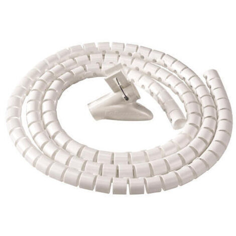 Fellowes CableZip Piso Tubo flexible para protección de cables Blanco 1 pieza(s) (1/4)