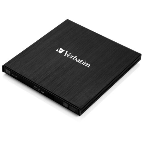 External Slimline unidad de disco óptico Blu-Ray RW Negro (1/5)
