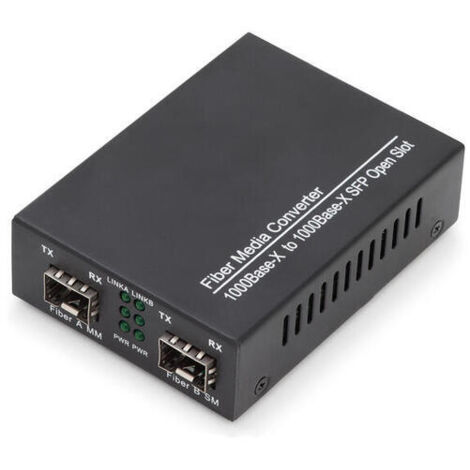 CONVERTIDOR DE MEDIOS SFP GIGABIT M (1/4)