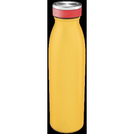 Insulated Uso diario 500 ml Acero inoxidable Amarillo (1/5)