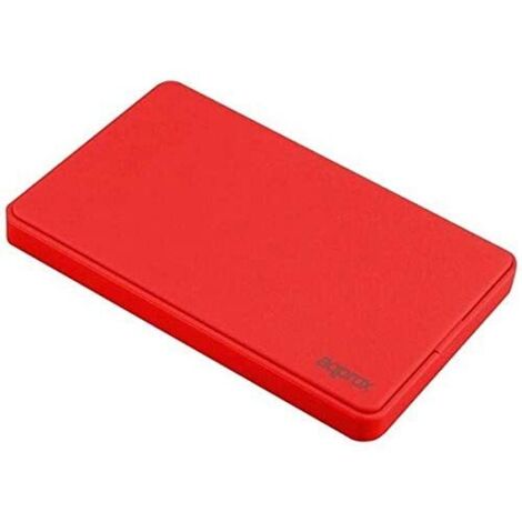 Caja Externa 2.5 Usb 2.0 Approx Apphdd200b Usb 2.0 Para Discos De 2.5 Sata De 9.5mm Color Light Red (1/3)