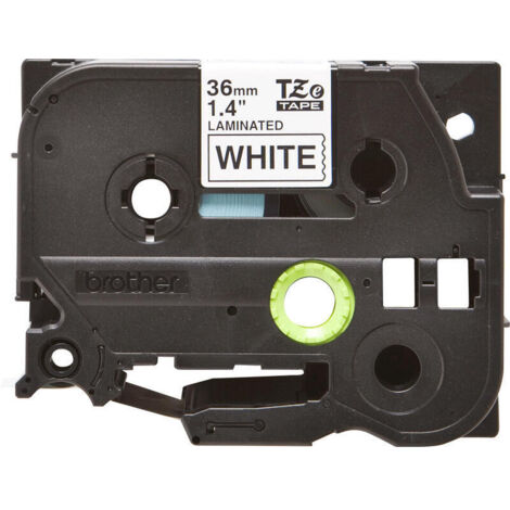 Brother cinta laminada blanco/ negro 36mm (sin blister)