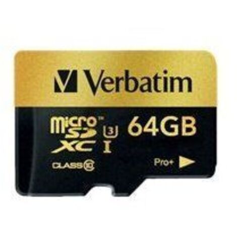 VERBATIM PRO  MICROSDXC U3 64GB (1/3)