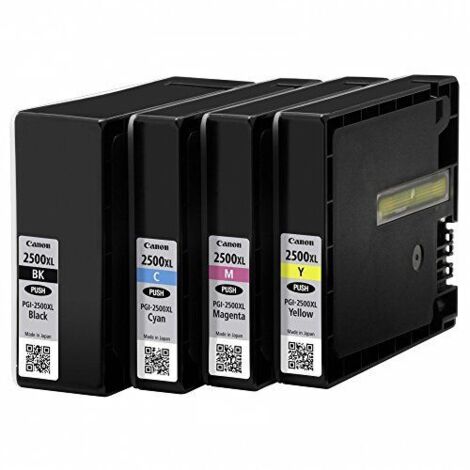 Cartucho de Tinta Original Canon PGI-2500XL Multipack Alta Capacidad/ Cian/ Magenta/ Amarillo/ Negro (1/5)