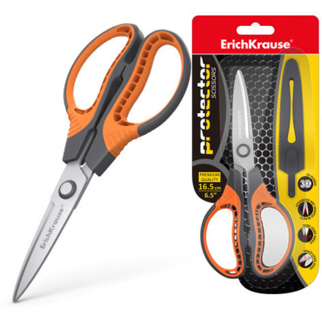 Protector Universal Corte recto Negro, Naranja (1/4)