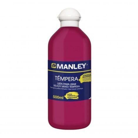 BOTE 500ML TEMPERA LIQUIDA MANLEY MAGENTA MNP18760