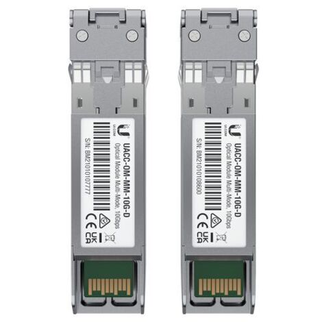 Ubiquiti UACC-OM-MM-10G-D-2 Modulo SFP+ Multi Modo (1/2)