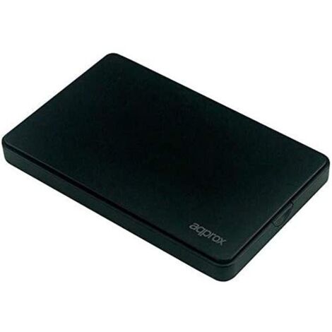 CAJA EXTERNA 2.5 USB 2.0 APPROX APPHDD200B USB 2.0 PARA DISCOS DE 2.5 SATA DE 9.5mm COLOR NEGRO (1/3)