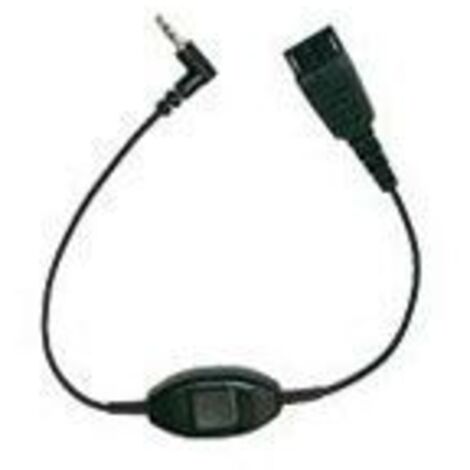8735-019 cable de audio 0,5 m QD 3,5mm Negro (1/5)