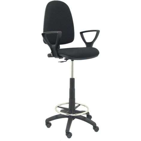 Taburete Ayna Bali Piqueras y Crespo T04CP Negro PVC (1/5)