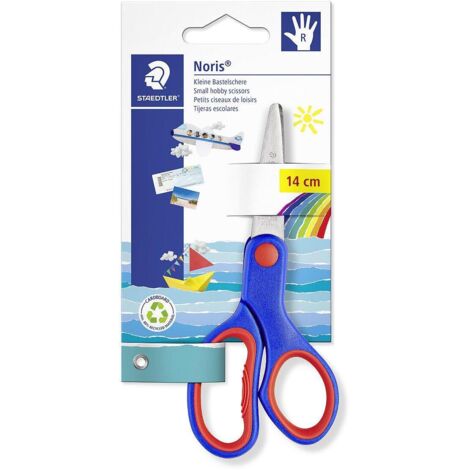 Tijeras infantiles Staedtler de 14 cm: seguras y ergonómicas (1/3)