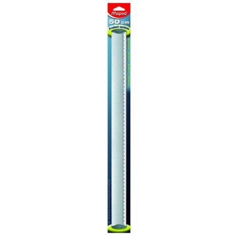 REGLA DE ALUMINIO ANODIZADO LONGITUD 50 CM. MAPED 120050